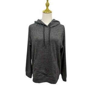 Barefoot Dreams Malibu Collection® Butterchic Hoodie Heathered Carbon NWT $98